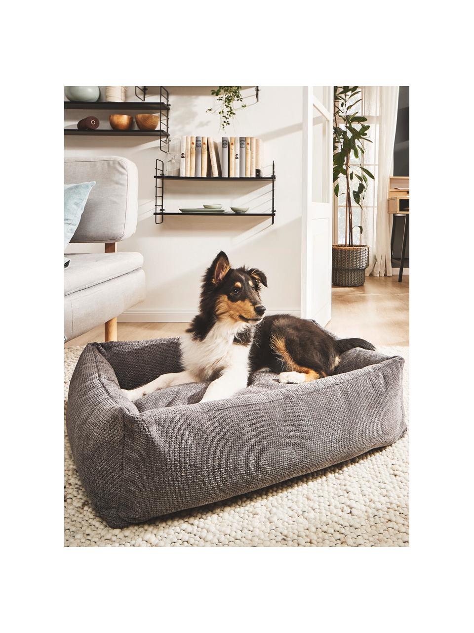 Cama para mascotas Tudor, tamaños diferentes, Tapizado: 90% poliéster, 10% nylon , Gris antracita, An 68 x F 55 cm