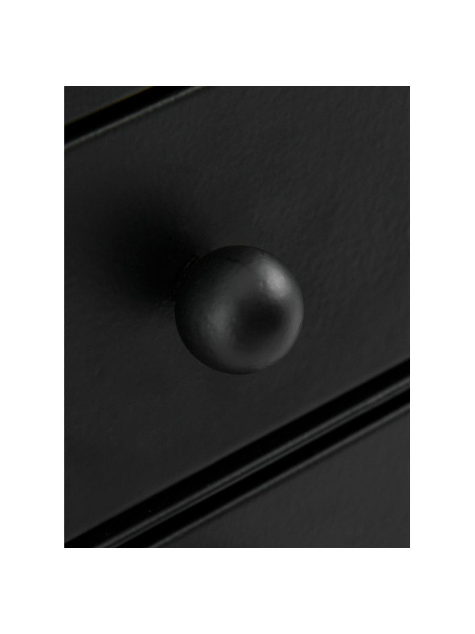 Organizador archivador metálico negro Astra, Metal pintado, Negro, An 34 x Al 21 cm