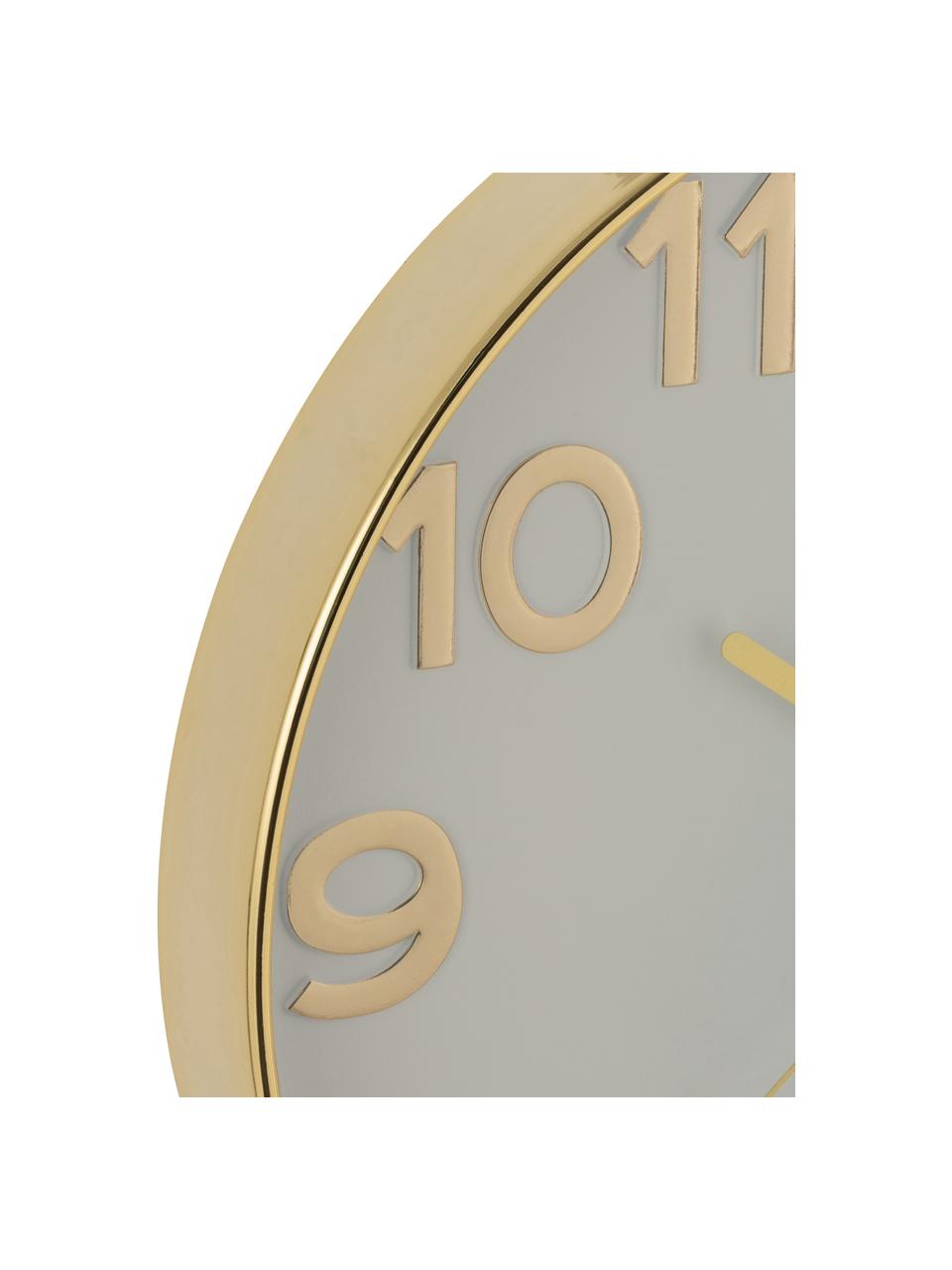 Reloj de pared Arabic, Plástico, Latón, Ø 40 cm