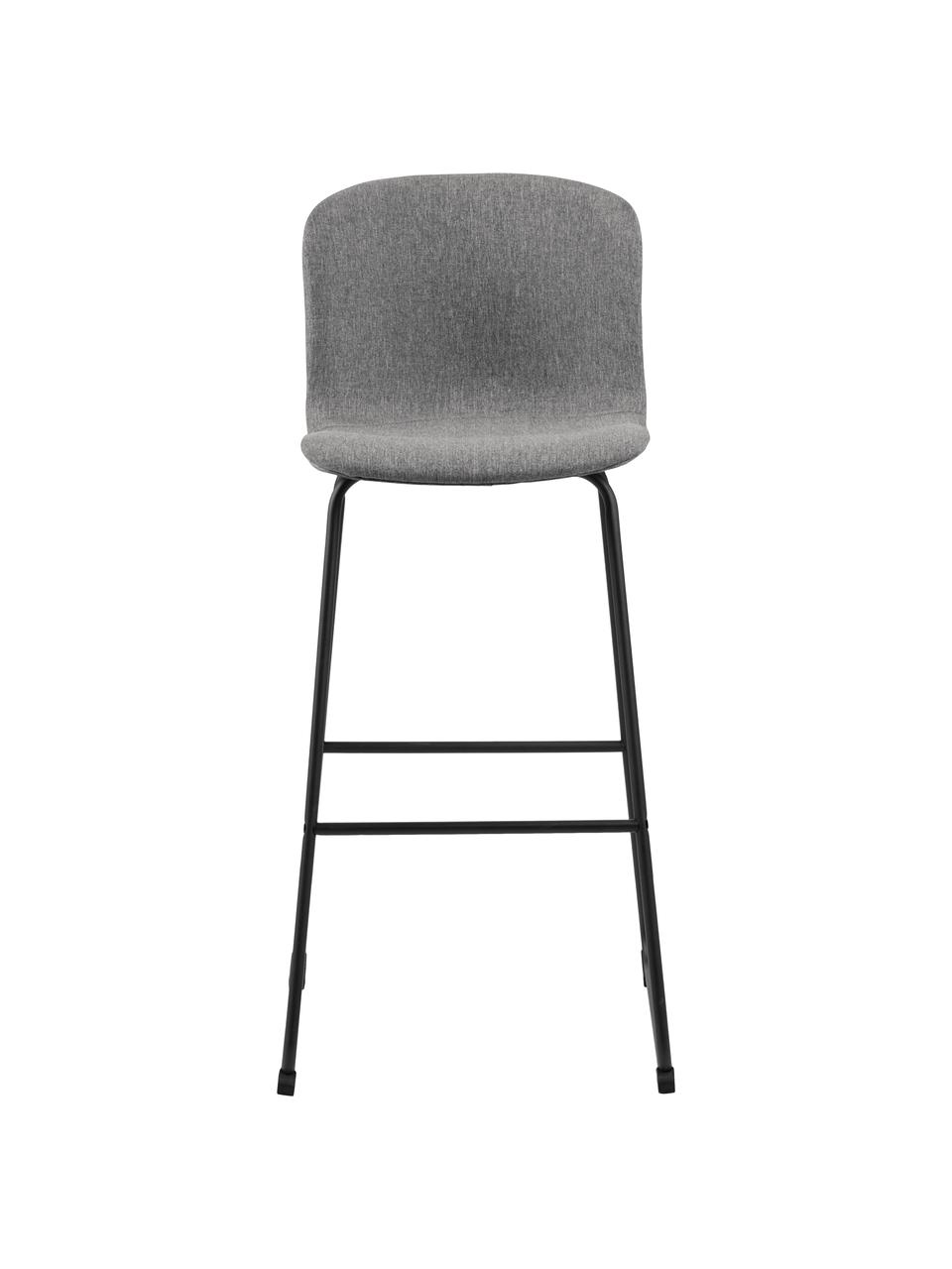 Barová stolička Story, 2 ks, Sivá, čierna, Š 50 x V 106 cm
