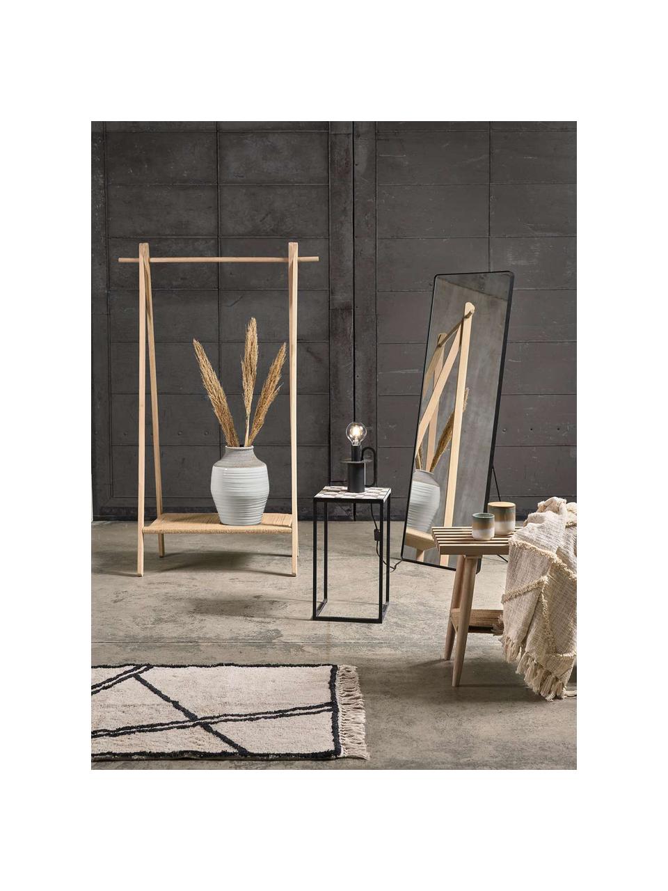 Espejo de pie Stefo, Espejo: cristal, Negro, An 45 x Al 140 cm