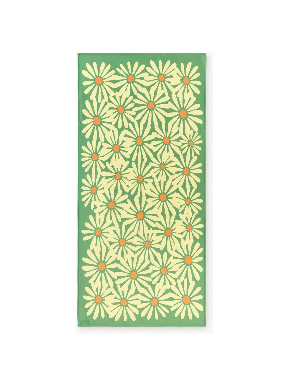 Serviette de plage Abina, 45 % coton, 55 % polyester

Le matériau est certifié STANDARD 100 OEKO-TEX®, 2212298, CENTEXBEL, Vert, larg. 75 x long. 160 cm