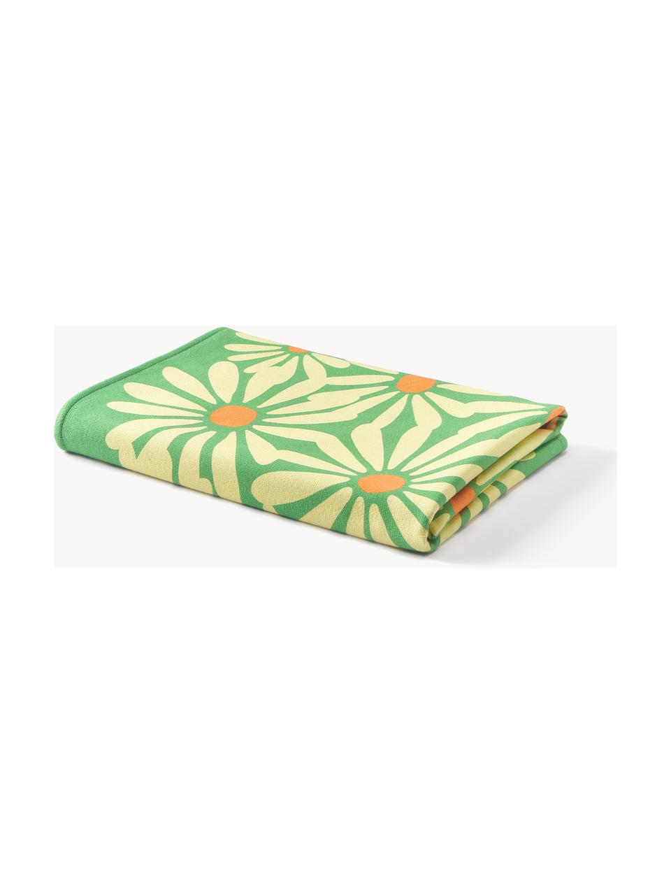 Serviette de plage Abina, 45 % coton, 55 % polyester

Le matériau est certifié STANDARD 100 OEKO-TEX®, 2212298, CENTEXBEL, Vert, larg. 75 x long. 160 cm