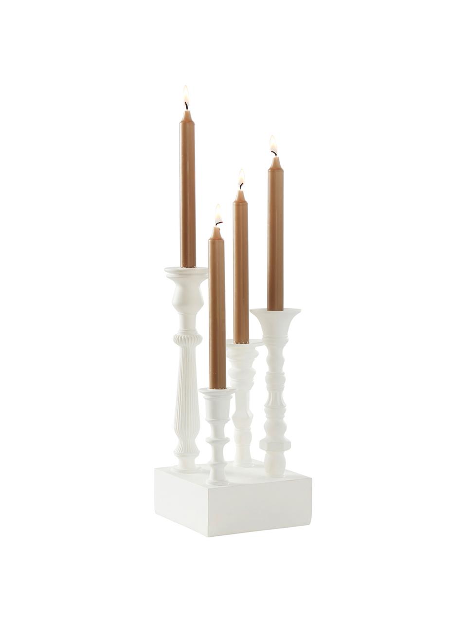 Candelabro Cluster, Plástico, Blanco, An 17 x Al 36 cm