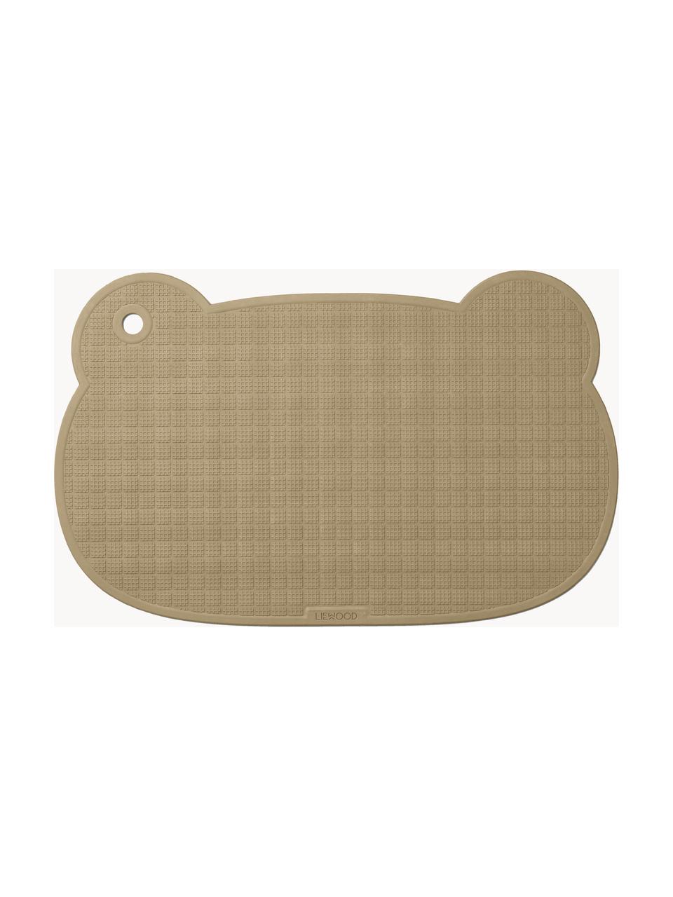 Tappetino da bagno Sailor, Gomma naturale, Beige, Larg. 35 x Lung. 55 cm