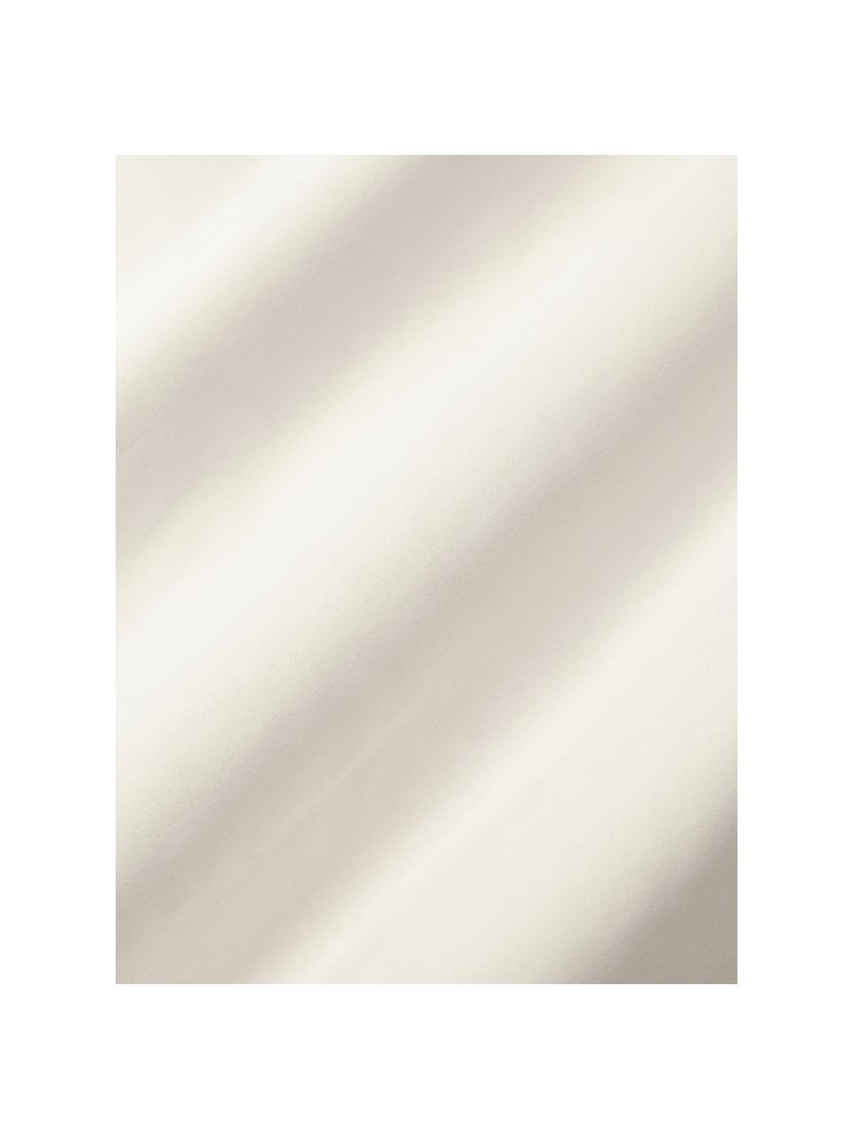 Funda nórdica de satén Premium, Beige claro, Cama 90 cm (155 x 220 cm)