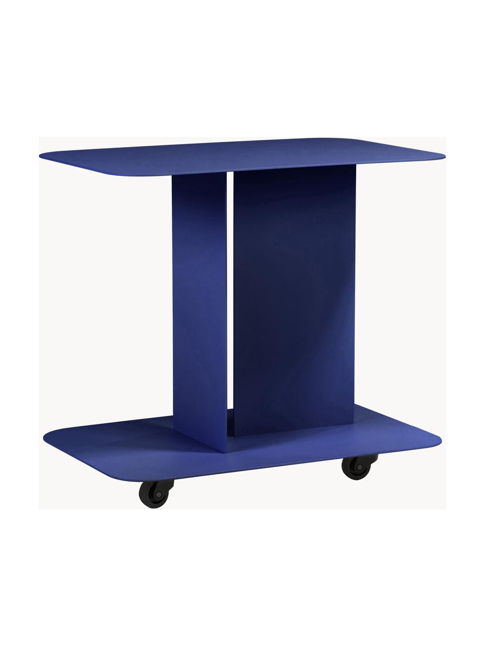 Wózek barowy z metalu HO, Metal malowany proszkowo, Niebieski, S 54 x W 60 cm