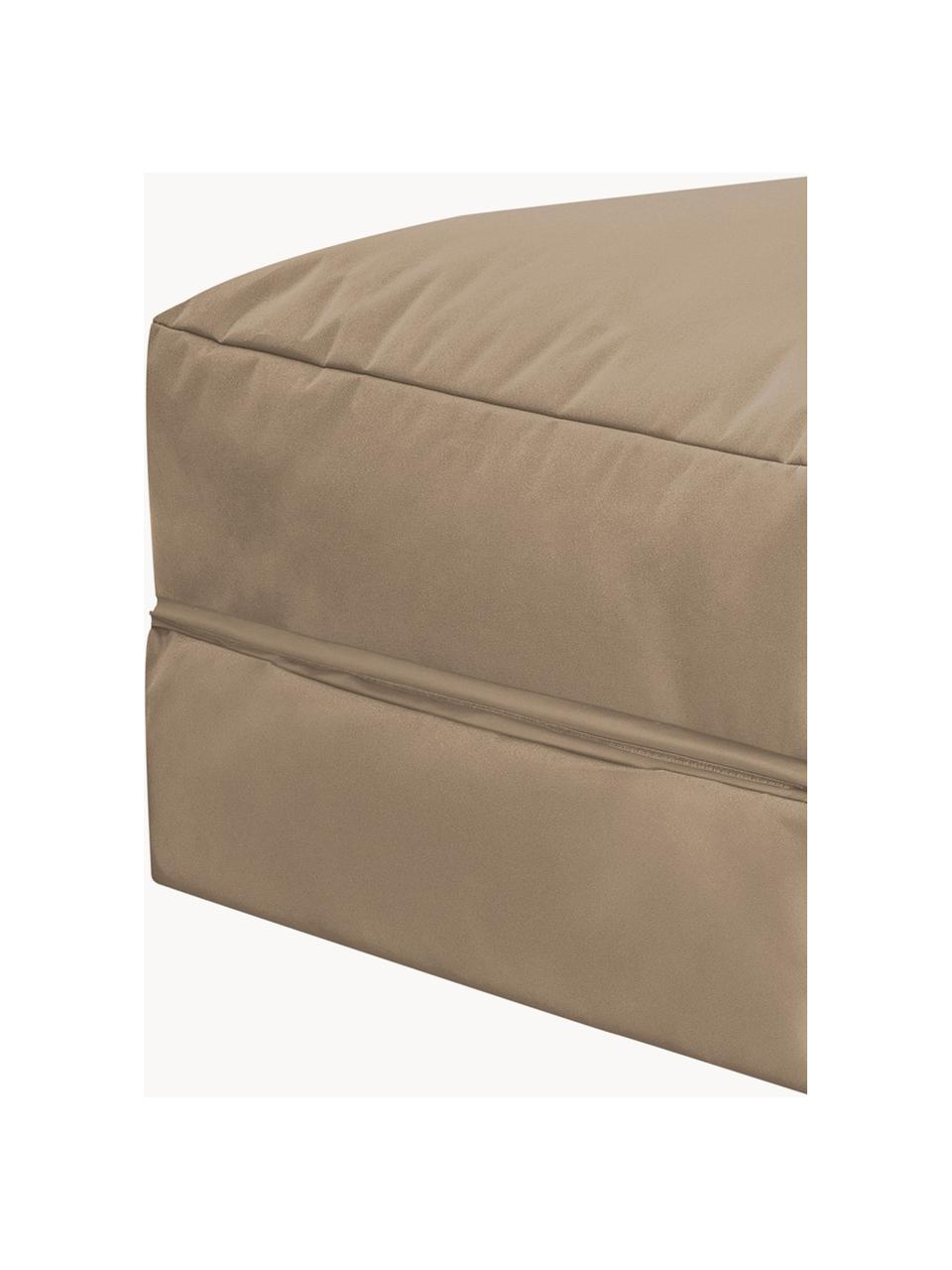 Outdoor loungefauteuil Pop Up met ligfunctie, Geweven stof beige, B 70 x D 90 cm