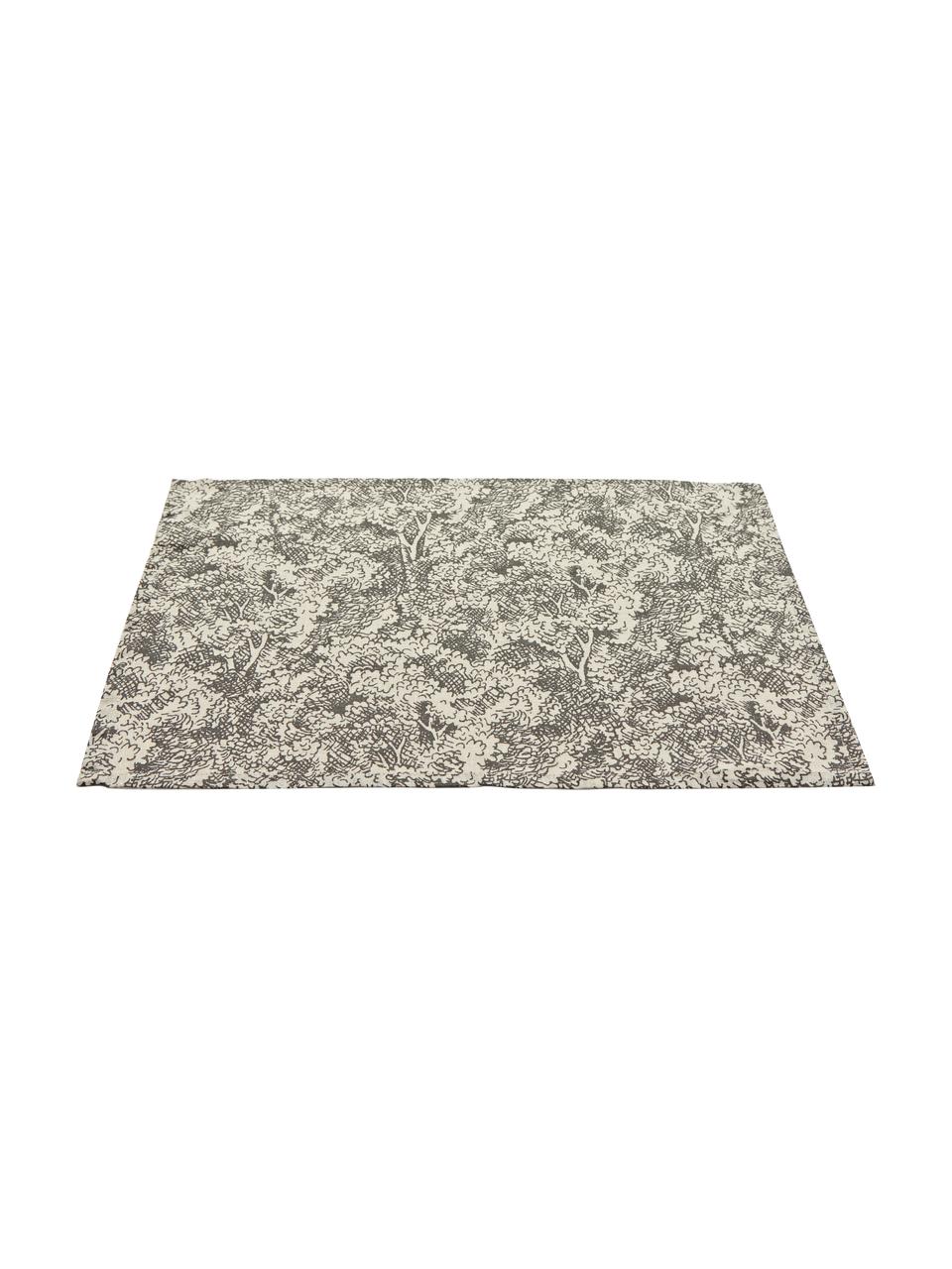 Podkładka Lundaskog, 4 szt., 75% bawełna, 25% len, Greige, beżowy, S 35 x W 45 cm
