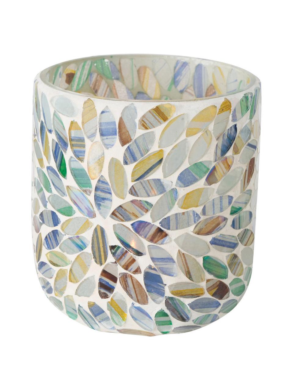 Windlichter-Set Riovena aus Glas, 3-tlg., Glas, Bunt, Ø 10 x H 11 cm