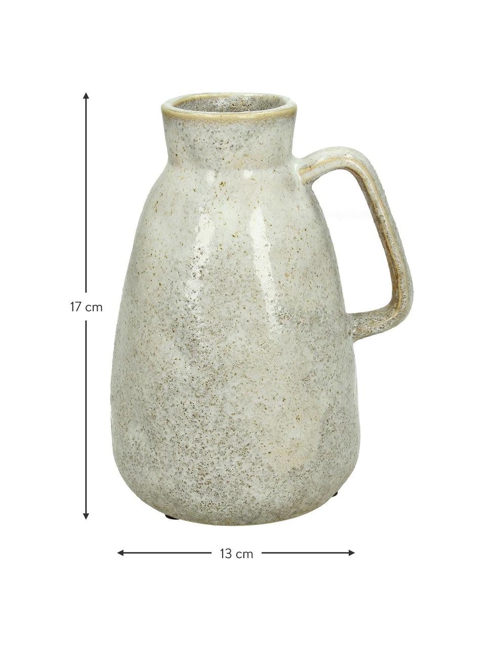 Vase Ametrine, Beige