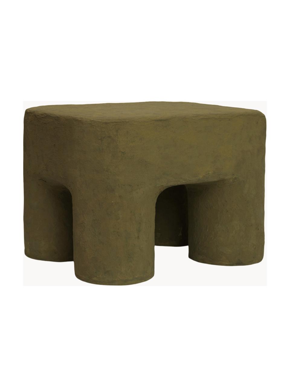 Tabouret pour enfant fait main Podo, Carton, coton recyclé post-consommation

Ce produit est fabriqué à partir de bois certifié FSC® issu d'une exploitation durable, Vert olive, larg. 34 x haut. 25 cm