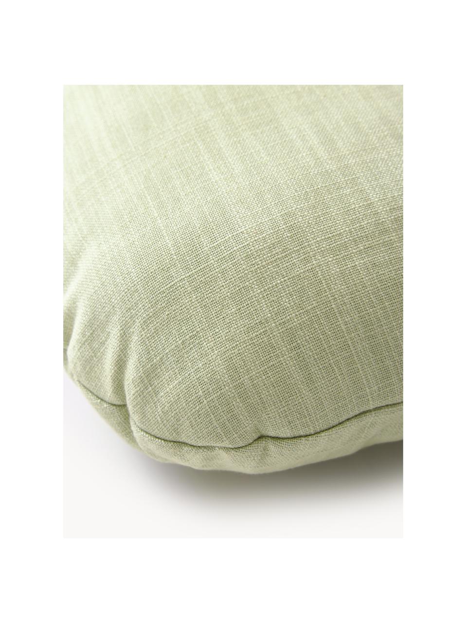 Poduszka dekoracyjna z bawełny Devi, Tapicerka: 100% bawełna, Zielony, S 40 x D 40 cm