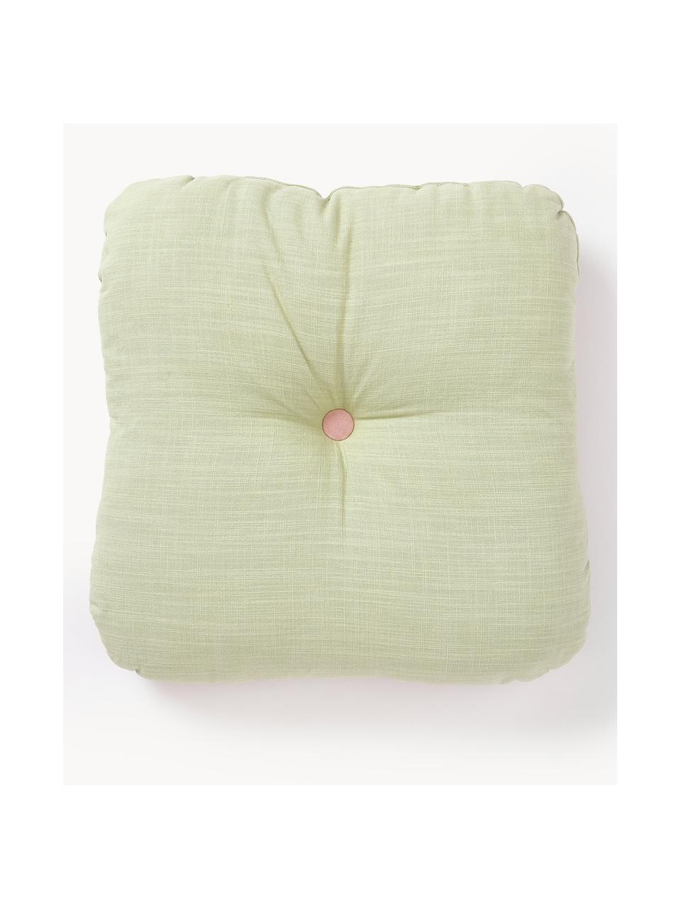 Coussin décoratif Devi, Vert, larg. 40 x long. 40 cm