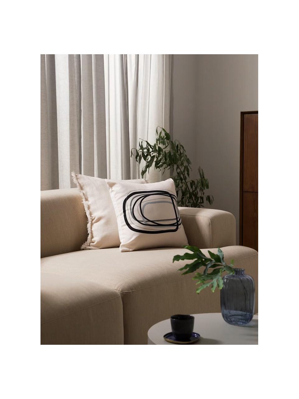 Poszewka na poduszkę z bawełny organicznej Mandana, 100% bawełna organiczna z certyfikatem GOTS, Wielobarwny, S 45 x D 45 cm