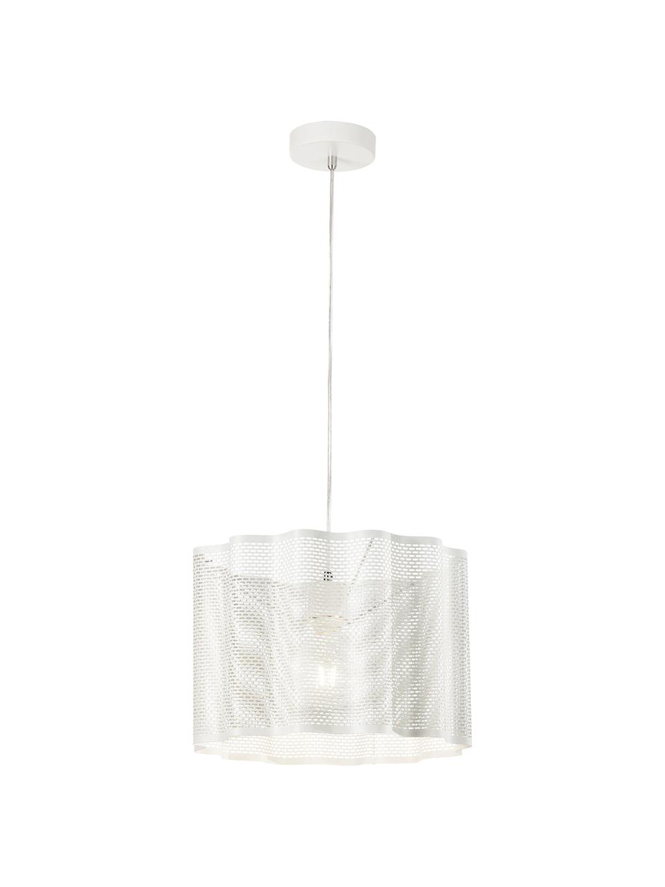 Lampa wisząca Glicine, Biały, Ø 40 x W 28 cm