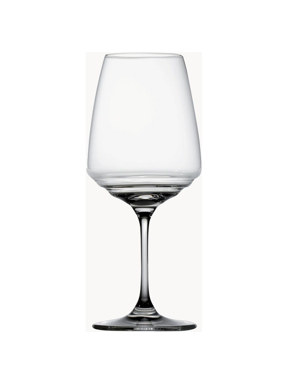 Copas de vino de cristal Esperienze, 2 uds., Cristal, Transparente, Ø 9 x Al 21 cm, 450 ml