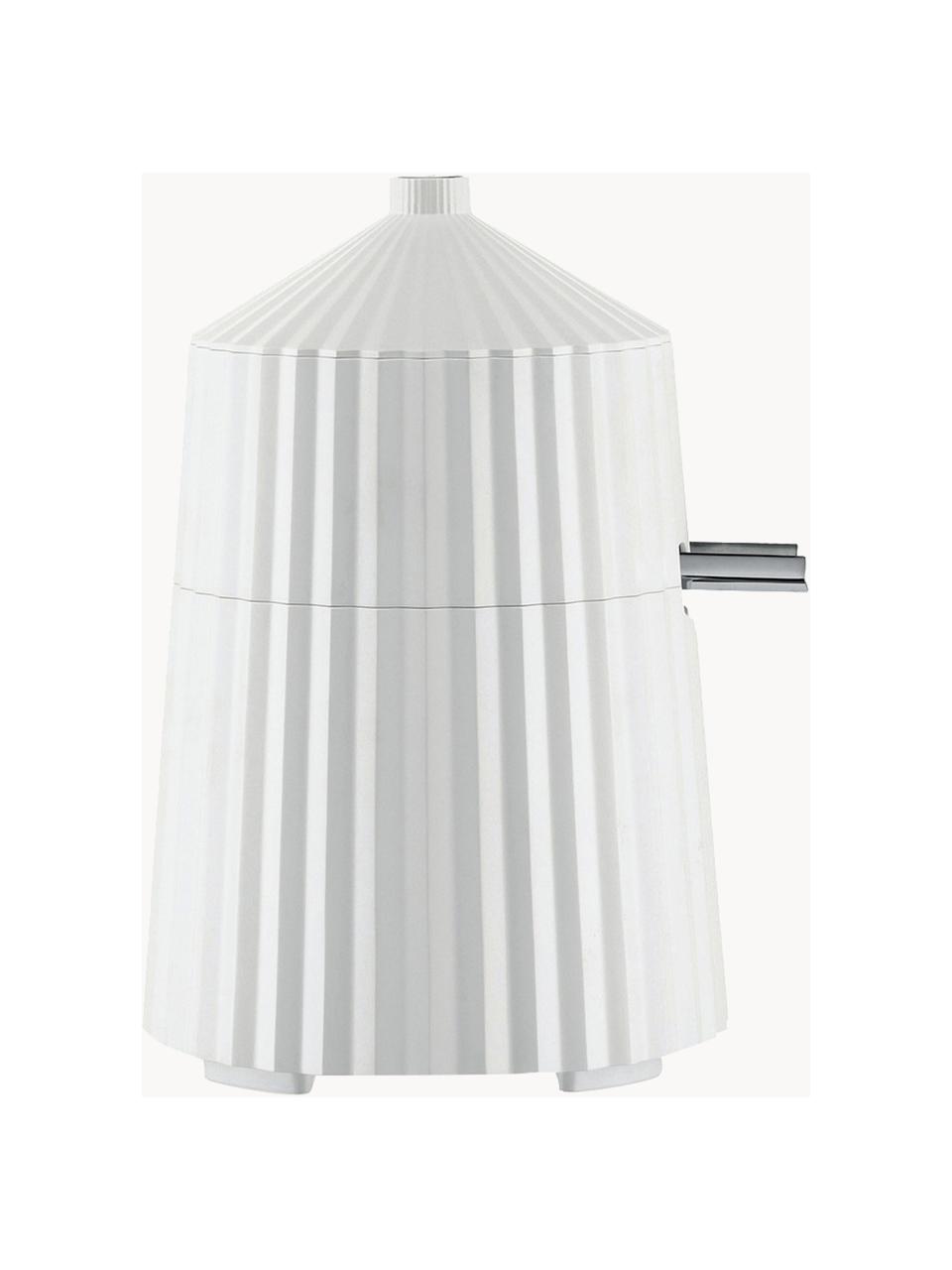 Presse-agrumes électrique avec surface striée Plissé, Résine thermoplastique, Blanc cassé, Ø 19 x haut. 28 cm