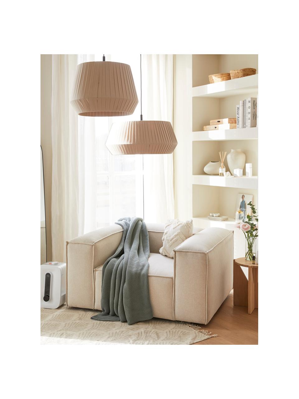 Pletená deka Adalyn, 100 % organická bavlna, certifikát GOTS, Zelená, Š 150 x D 200 cm