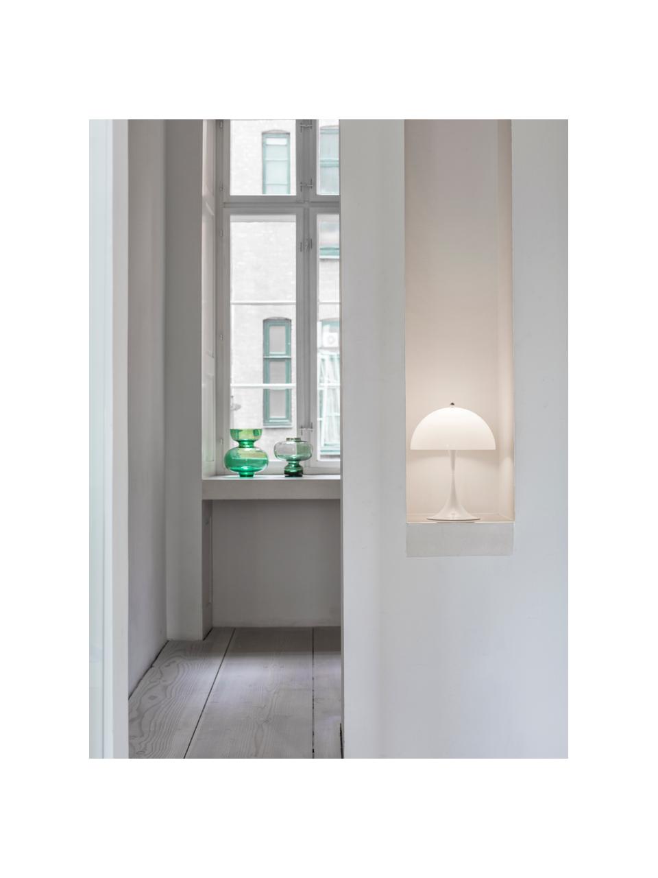 Dimmbare LED-Tischlampe Panthella mit Timerfunktion, H 34 cm, Lampenschirm: Acrylglas, Acrylglas Weiss, Ø 25 x H 34 cm