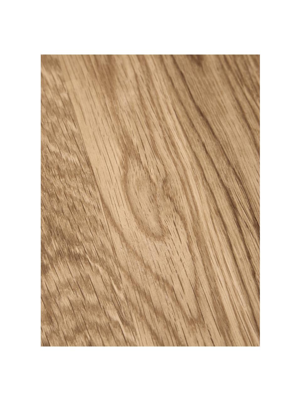 Bijzettafel Didi van eikenhout, Massief eikenhout, geolied

Dit product is gemaakt van duurzaam geproduceerd, FSC®-gecertificeerd hout., Eikenhout, Ø 40 x H 45 cm