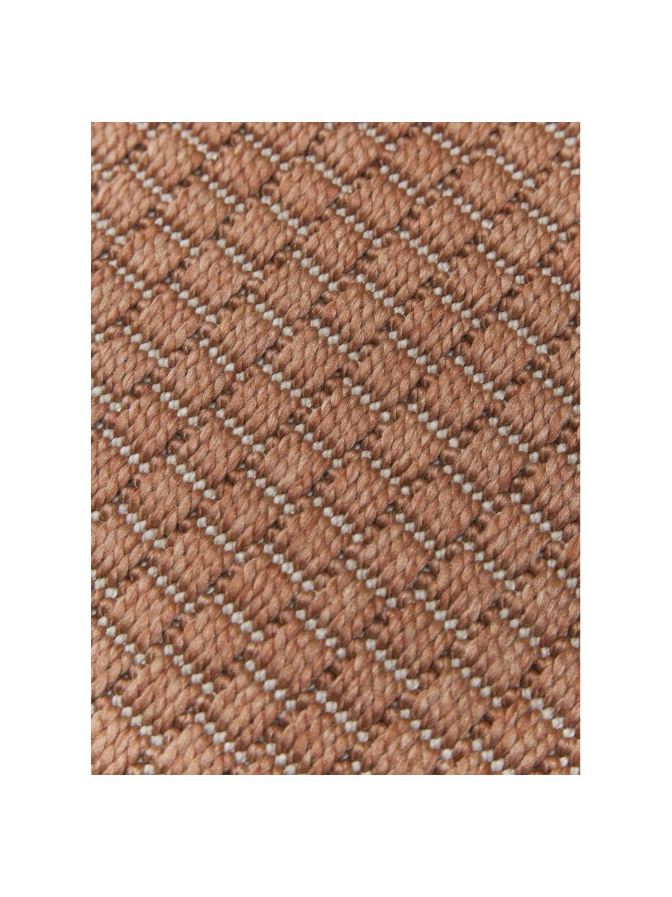 Venkovní koberec Toronto, 100 % polypropylen, Terakotová, Š 80 cm, D 150 cm (velikost XS)