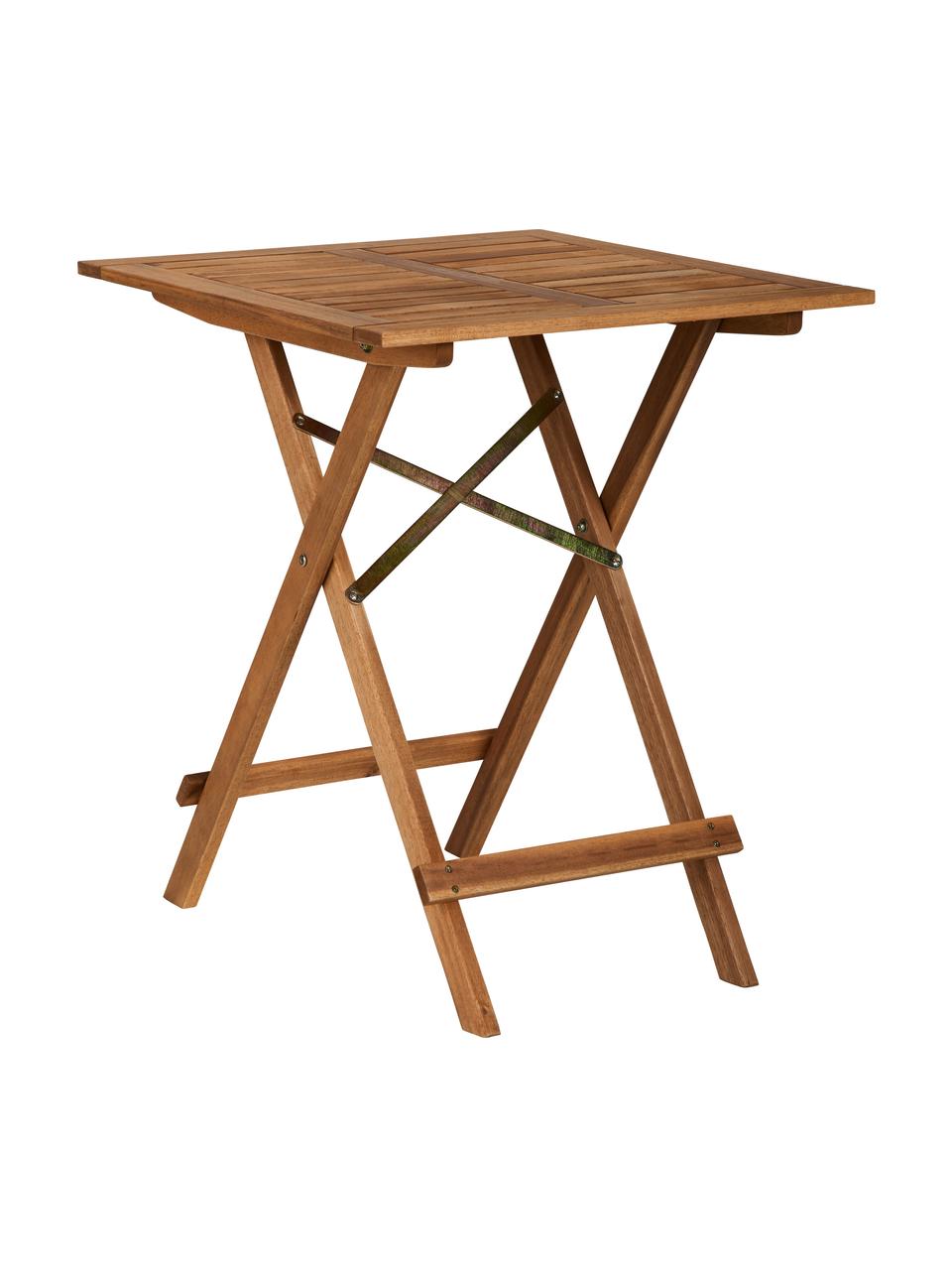 Set de balcón de madera de acacia Lodge, 3 pzas., Madera de acacia con certificado FSC®, Madera de acacia, Set de diferentes tamaños