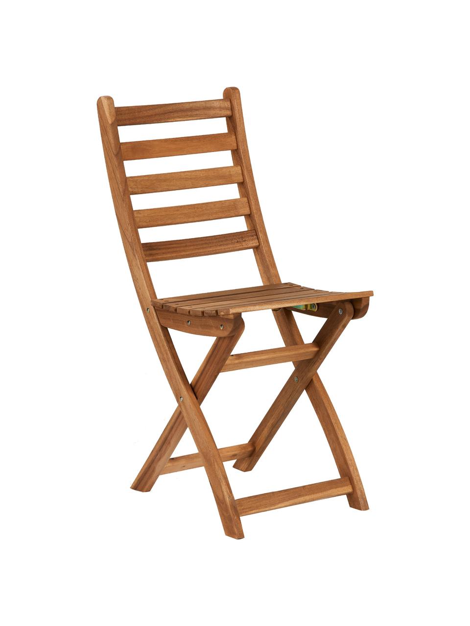 Set de balcón de madera de acacia Lodge, 3 pzas., Madera de acacia con certificado FSC®, Madera de acacia, Set de diferentes tamaños