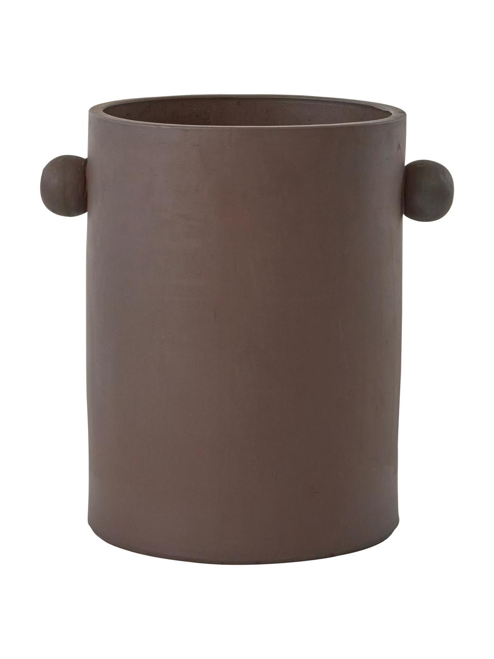 Obal na květináč Inka, Keramika, Hnědá, Ø 32 cm, V 44 cm