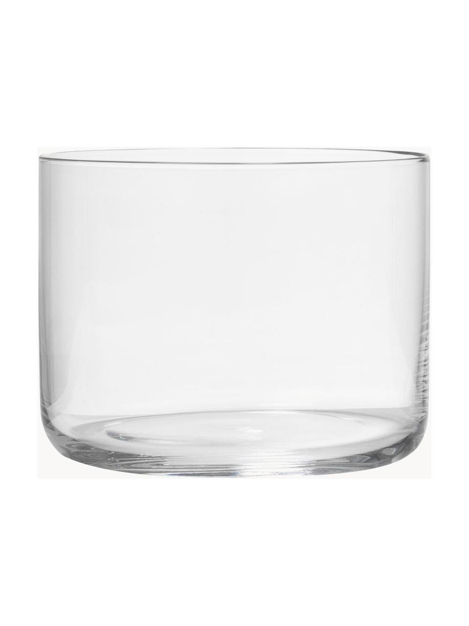 Súprava pohárov na vodu Nesting, 4 diely, Krištáľové sklo, Priehľadná, Súprava s rôznymi veľkosťami