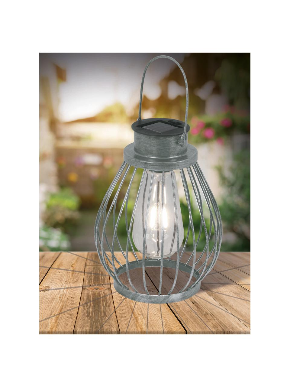 Solární venkovní lampa Grid, Kov, Ø 16 cm, V 30 cm