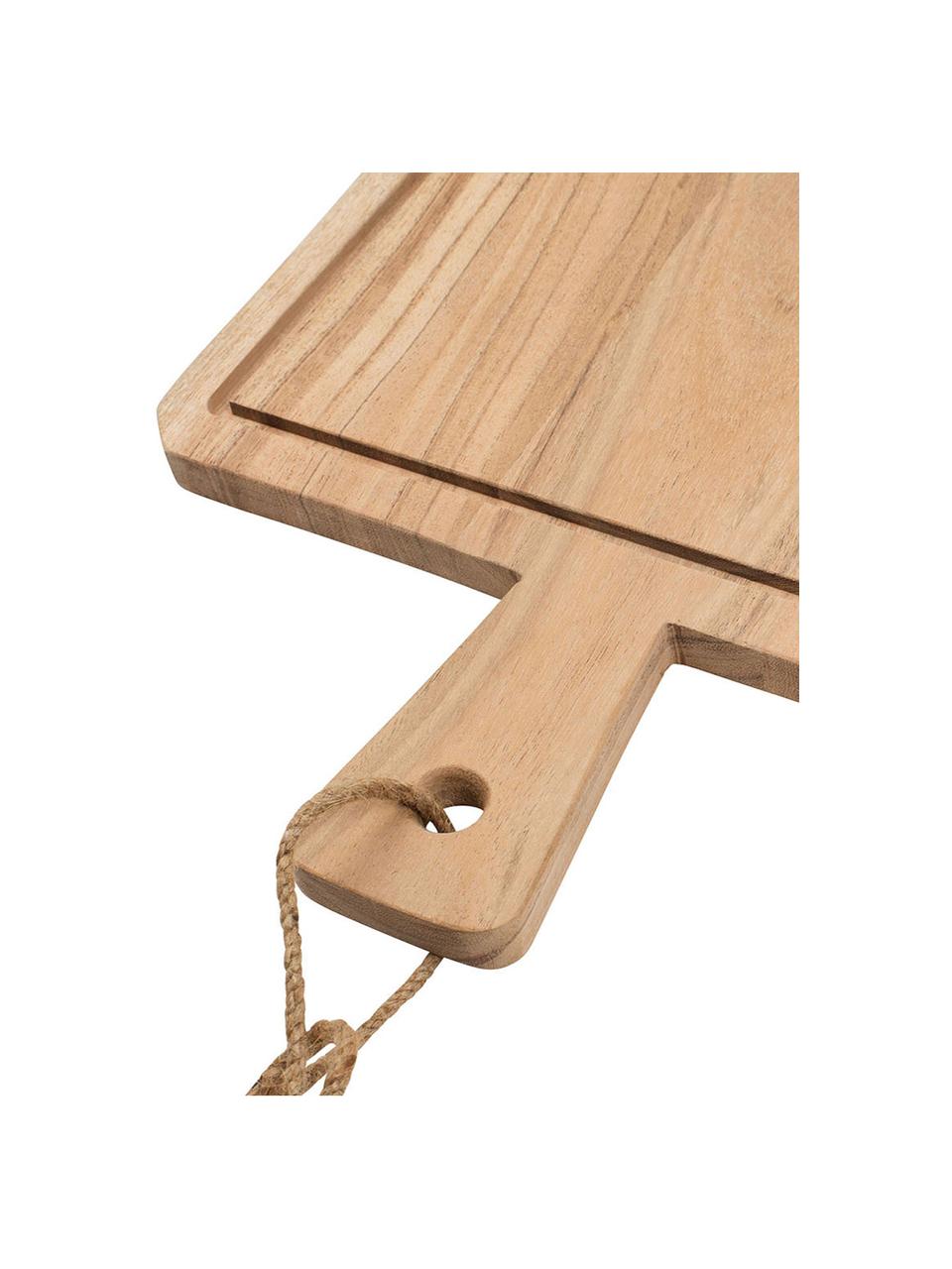 Tabla de cortar de madera de acacia Albert, Madera de acacia, Madera de acacia, L 40 x An 30 cm