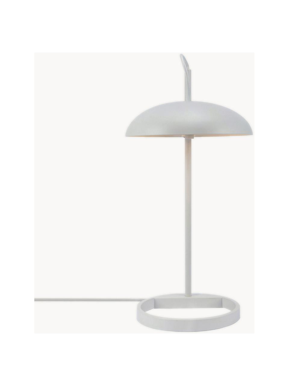 Lampa stołowa Versale, Biały, Ø 22 x W 45 cm