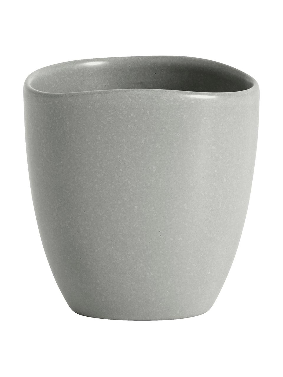 Mug en grès gris Refine, 4 pièces, Gris