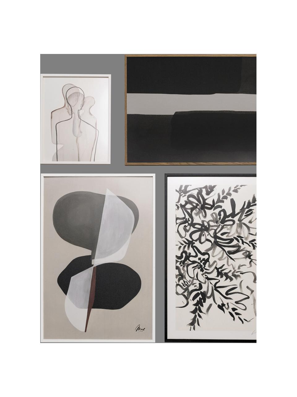 Ramka na zdjęcia z drewna dębowego Frame, różne rozmiary, Biały, S 32 x W 42 cm