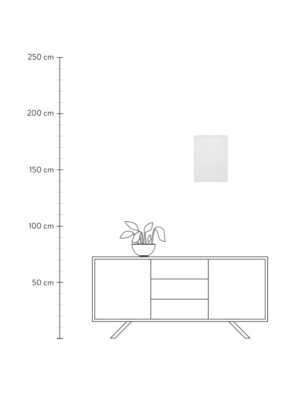 Ramka na zdjęcia z drewna dębowego Frame, różne rozmiary, Biały, S 32 x W 42 cm