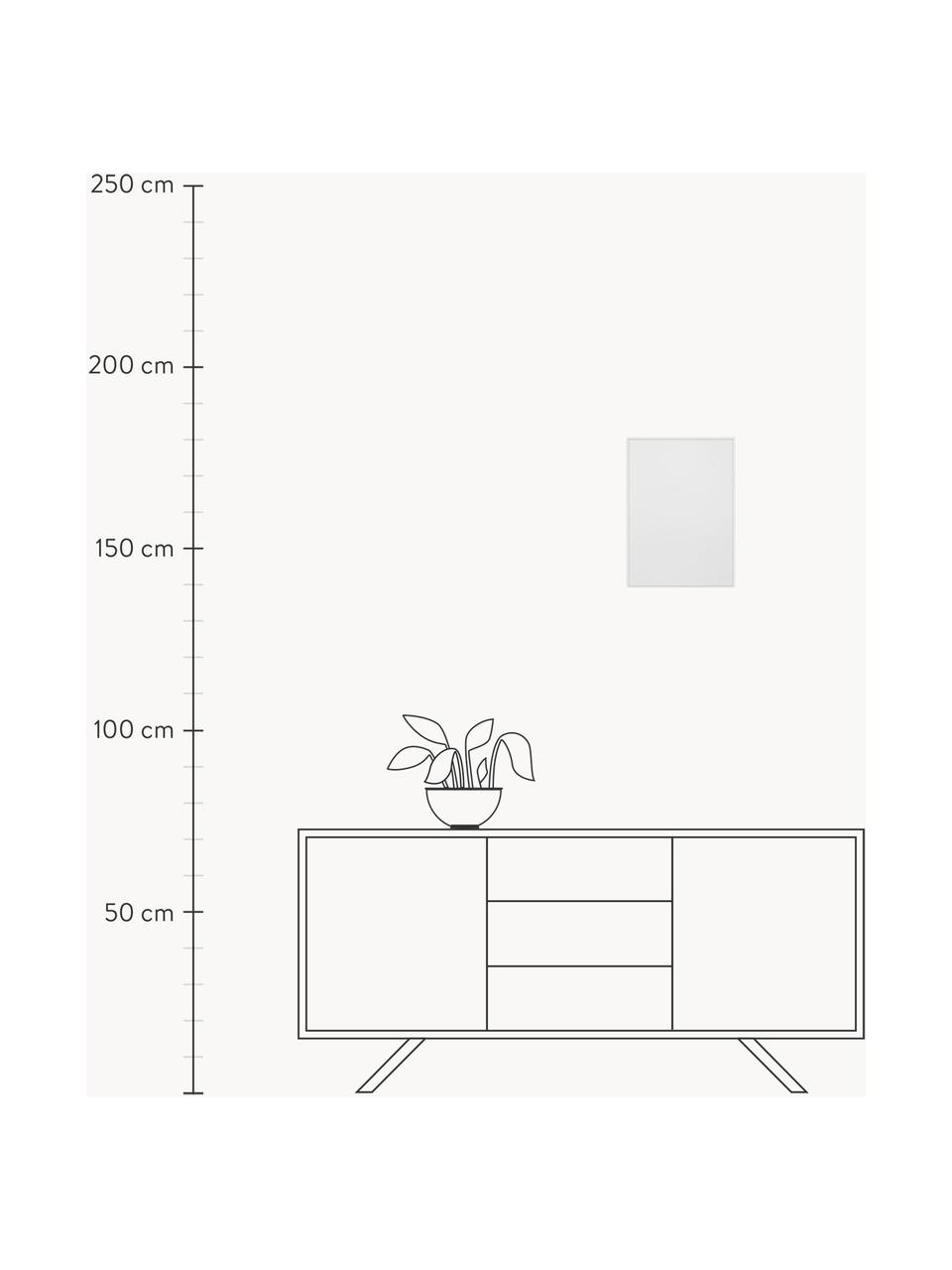 Bilderrahmen Frame aus Eichenholz, in verschiedenen Größen, Rahmen: Eichenholz, Weiß, B 30 x H 40 cm