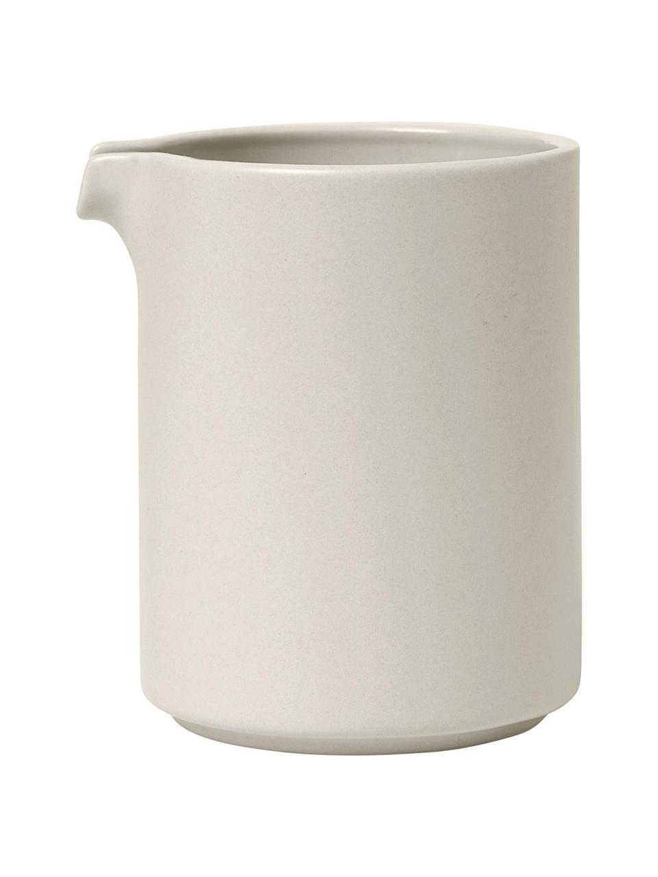 Pot à lait Pilar, 280 ml, Céramique, Blanc crème, Ø 8 x haut. 10 cm
