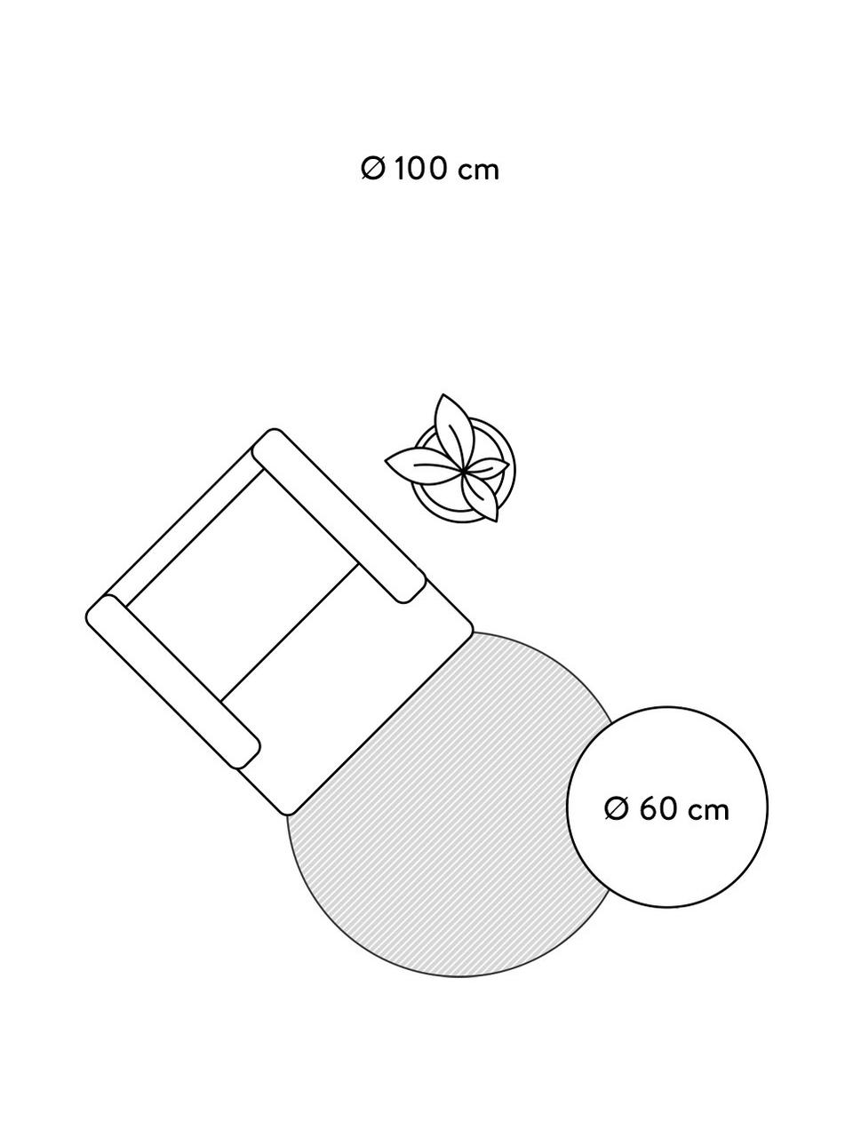 Tapis rond en jute fait main Shanta, 100 % jute

Le toucher des tapis en jute peut être rugueux, ils ne sont pas adaptés aux contacts directs avec la peau, Brun, gris, Ø 140 cm (taille M)