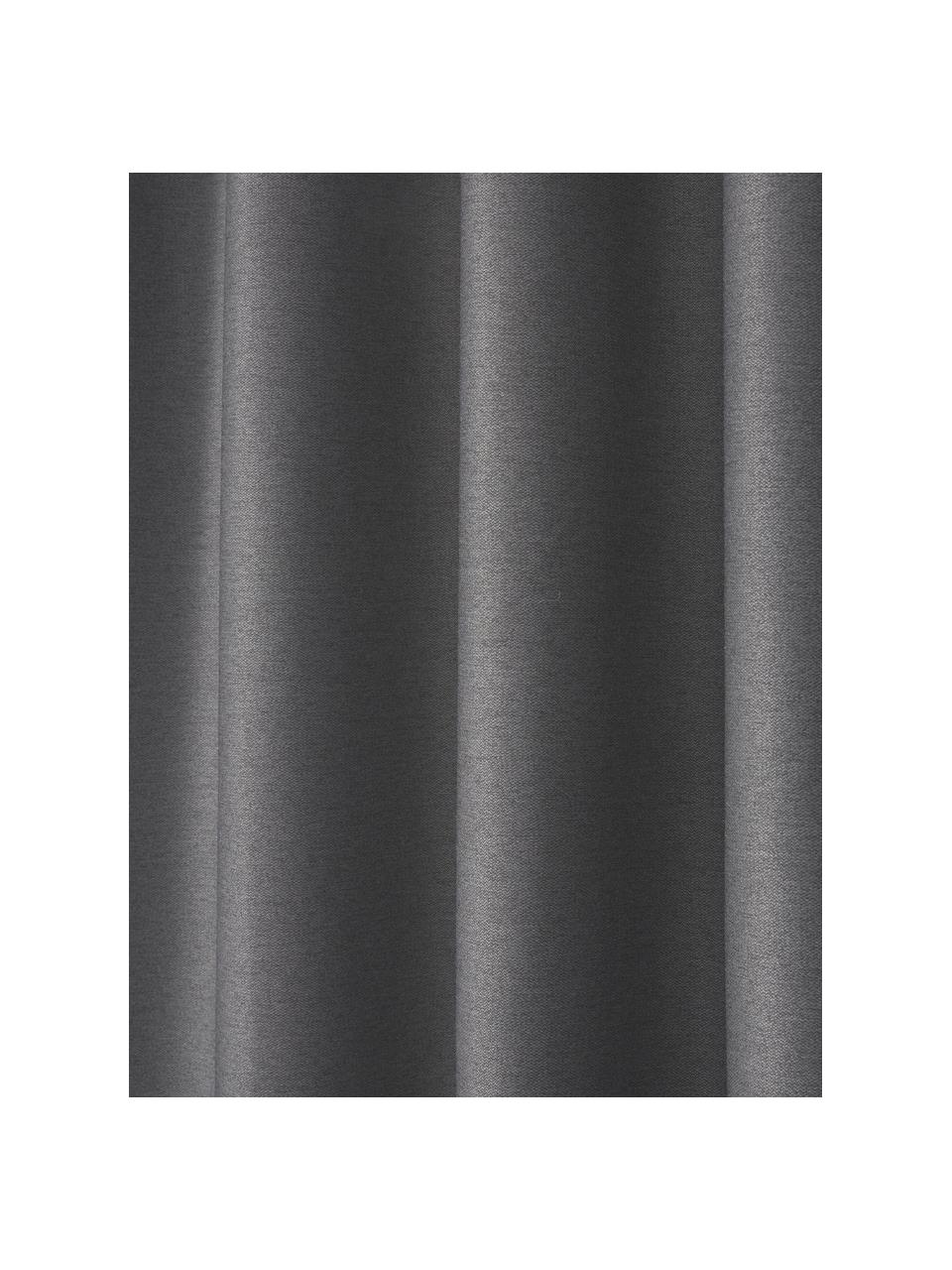 Verduisteringsgordijnen Asher met multiband, 2 stuks, 100% polyester 

Het materiaal dat in dit product is gebruikt, is getest op schadelijke stoffen en gecertificeerd volgens STANDARD 100 door OEKO-TEX®, 21.HCN.84377, Hohenstein HTTI, Antraciet, B 140 x L 260 cm