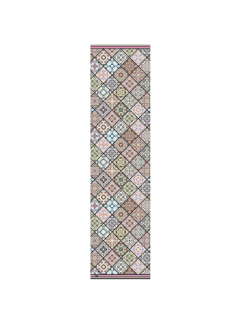 Tapis antidérapant intérieur extérieur en vinyle Aylin, Vinyle, recyclable, Multicolore, larg. 65 x long. 255 cm