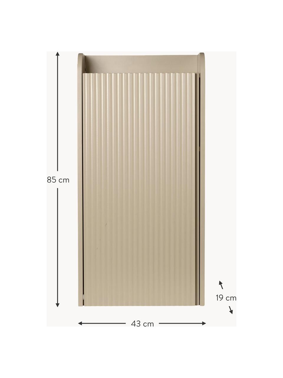 Étagère murale en bois Sill, MDF laqué

Ce produit est fabriqué à partir de bois certifié FSC® issu d'une exploitation durable, Bois, beige clair laqué, larg. 43 x haut. 85 cm