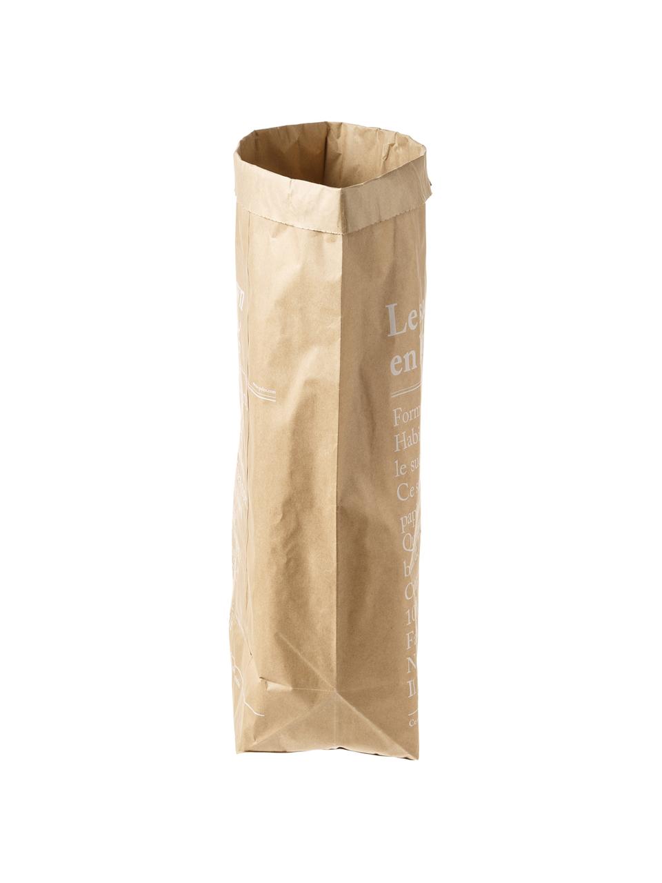Úložný vak Le sac en kraft brun, Papír z čerstvých vláken, Hnědá, Š 50 cm, V 69 cm
