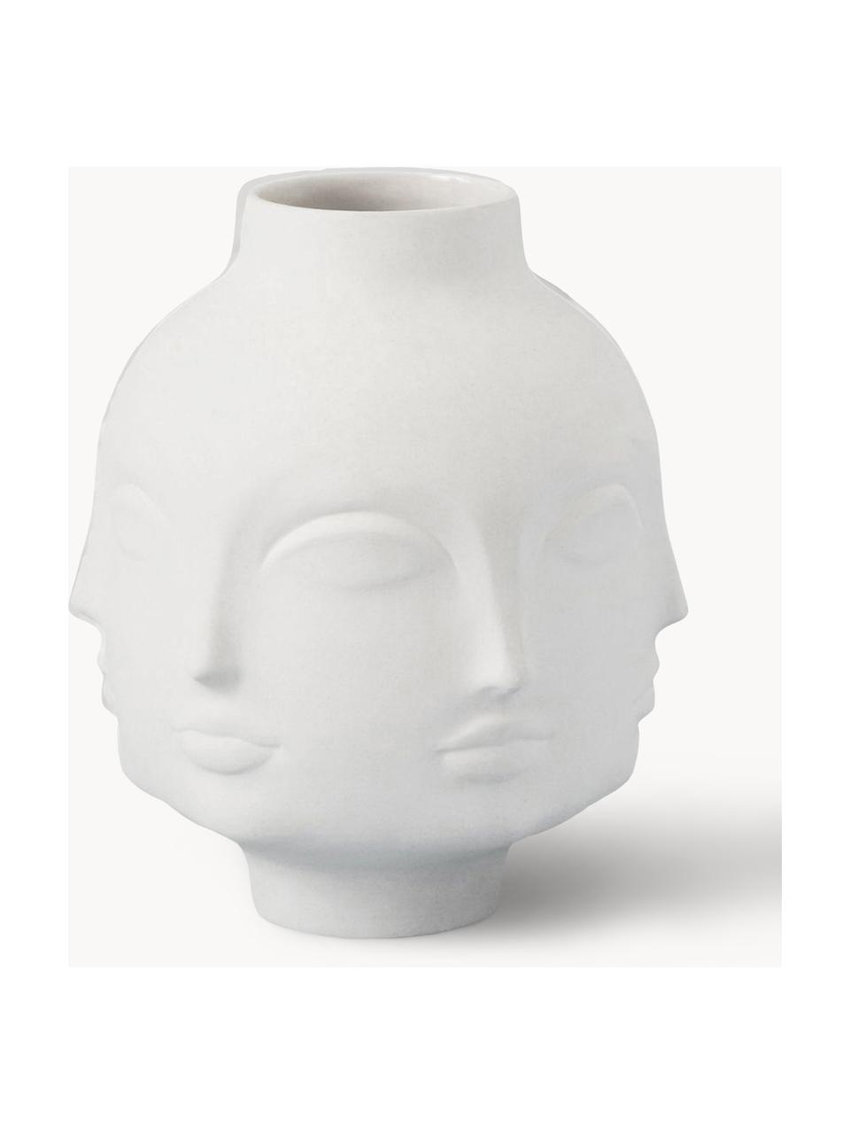 Porzellan-Vase Dora Maar, H 21 cm, Porzellan, Weiß, Ø 16 x H 21 cm