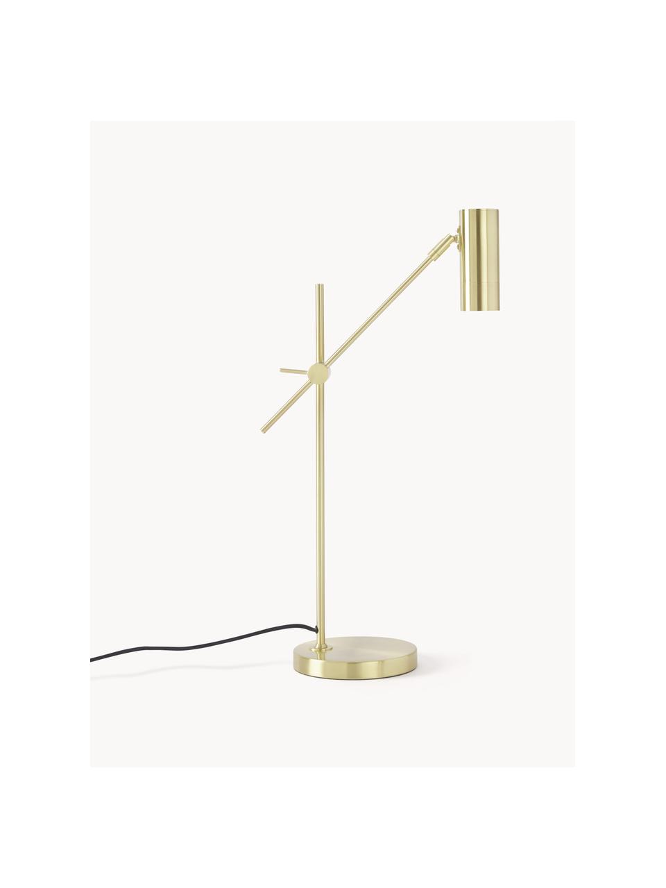 Bureaulamp Cassandra, Goudkleurig, D 47 x H 55 cm