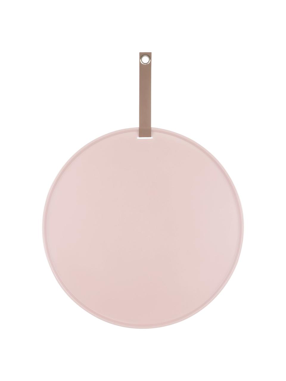 Tableau d'affichage magnétique rose pâle Perky, Polyuréthane, Blanc, Ø 52 cm