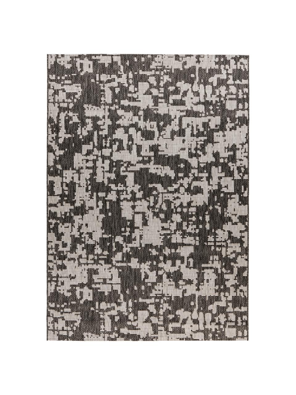 Tapis d'intérieur/d'extérieur avec motif graphique Tallinn, Taupe, beige clair, larg. 80 x long. 150 cm (taille XS)