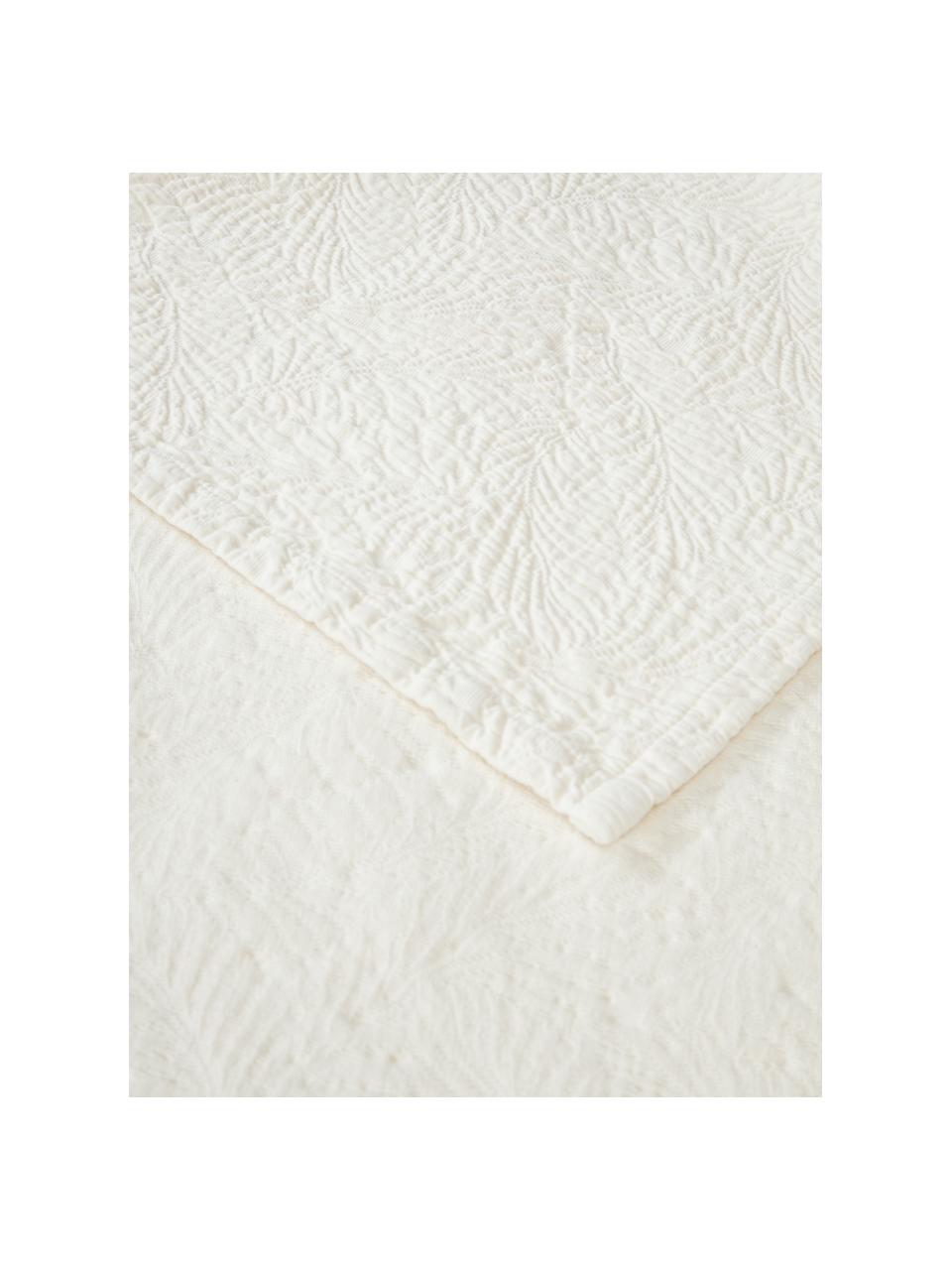 Couvre-lit en coton texturé Panra, 100 % coton bio, certifié BCI

Le matériau est certifié STANDARD 100 OEKO-TEX®, CITEVE, 5763CIT, Blanc crème, larg. 230 x long. 250 cm