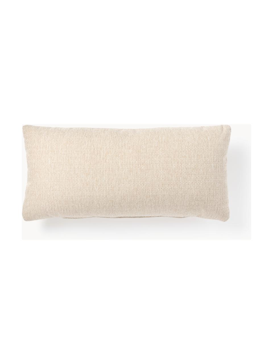 Coussin de canapé Sofia, Tissu beige clair, larg. 30 x long. 70 cm