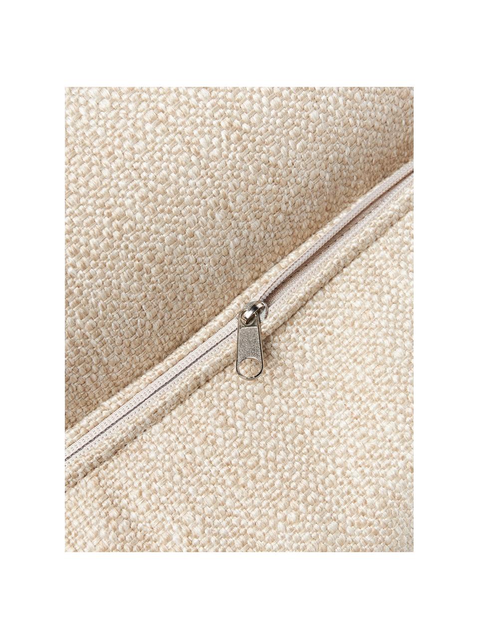 Cojín sofá Sofia, Funda: 100% poliéster, Tejido beige claro, An 30 x L 70 cm